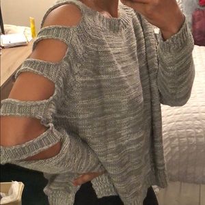 LF Sweater with Arm Cutouts